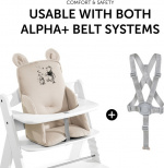 Hauck Alpha Cozy Select Disney barnstolsdyna, Nalle Puh Beige Hauck Alpha Cozy Select Disney barnstolsdyna, Nalle Puh Beige