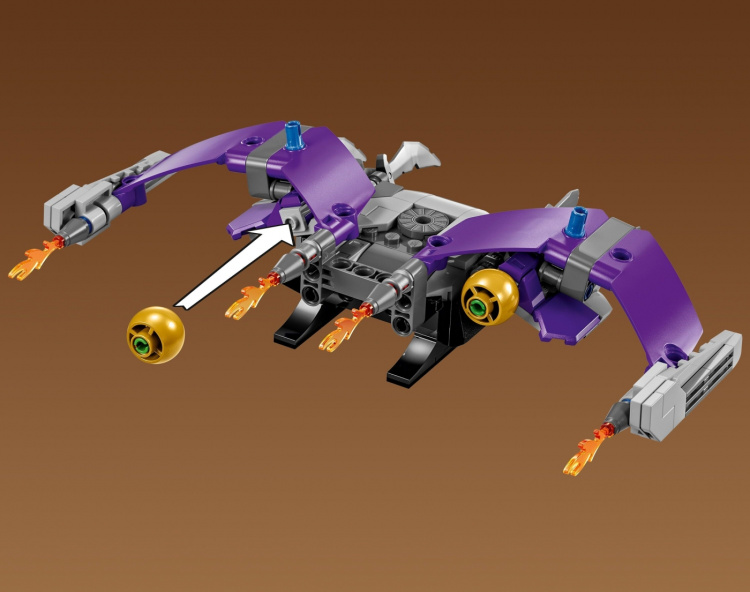 LEGO Super Heroes Marvel 76284 - Byggbar grön Menningin-figur