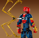 LEGO Super Heroes Marvel 76298 - Byggbar Iron Spider-Man-figur LEGO Super Heroes Marvel 76298 - Byggbar Iron Spider-Man-figur