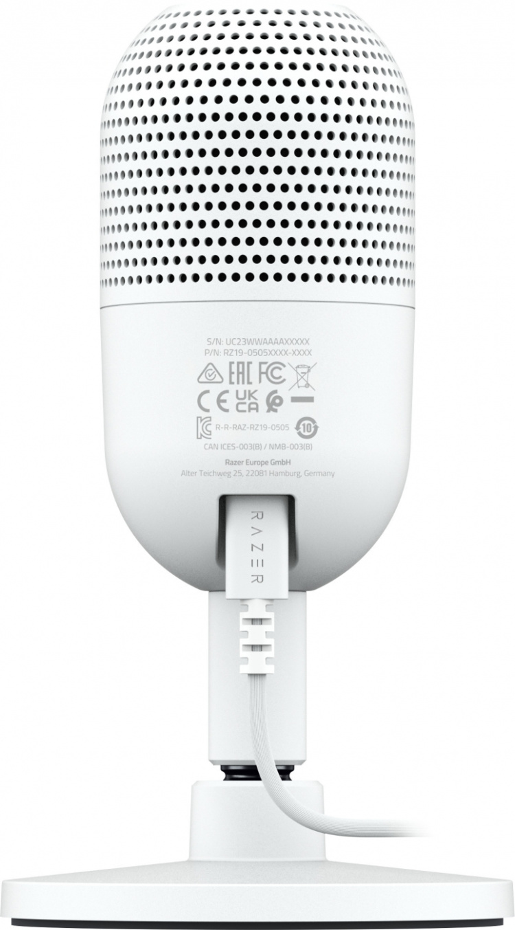 Razer Seiren V3 minimikrofon, vit