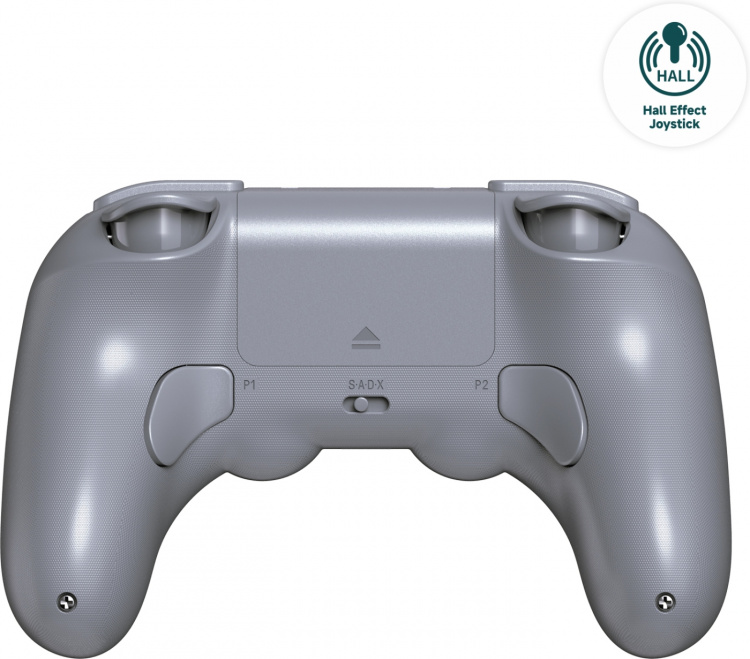 8BitDo PRO 2 - Hall Edition trådlös spelkontroll, Grå, Switch / PC / Android