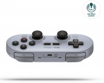 8BitDo SN30 Pro - Hall Edition trådlös spelkontroll, Grå, Switch / PC / Android