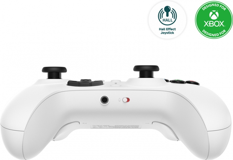 8BitDo Ultimate Wired Controller - Hall Edition trådlös spelkontroll, vit, Xbox / PC 8BitDo Ultimate Wired Controller - Hall Edition trådlös spelkontroll, vit, Xbox / PC