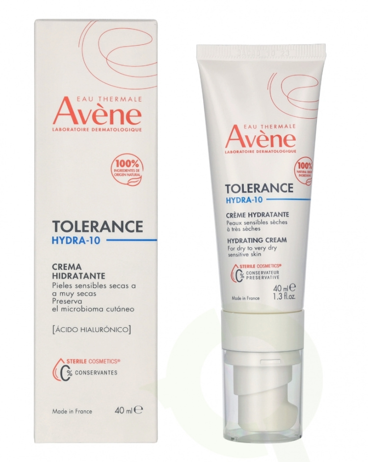 Avene Tolerance Hydra-10 Hydrating Cream 40 ml