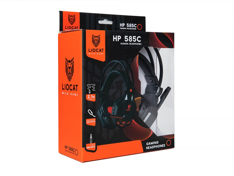 Liocat HP585C - Gaming Headset, Black
