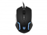 Liocat MX 357C - Gaming Mouse with LED Lighting, Black