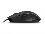 Liocat MX 357C - Gaming Mouse with LED Lighting, Black