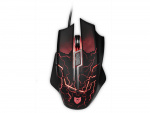 Liocat MX 557C - Gaming Mouse with LED Lighting, Black
