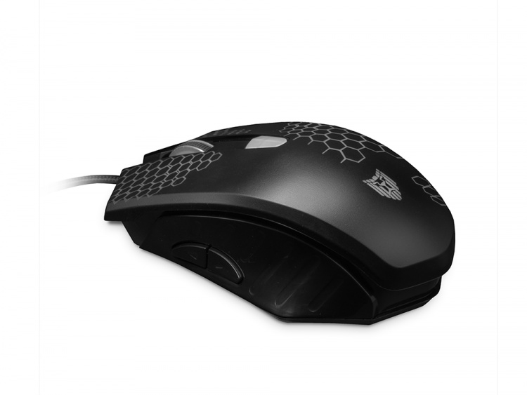 Liocat MX 757C - Gaming Mouse with RGB Lighting, Black