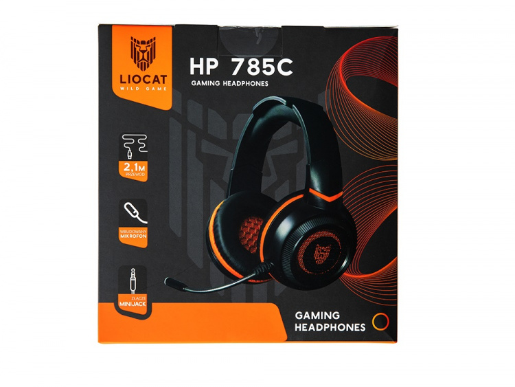 Liocat HP 785C - Gaming Headset, Black