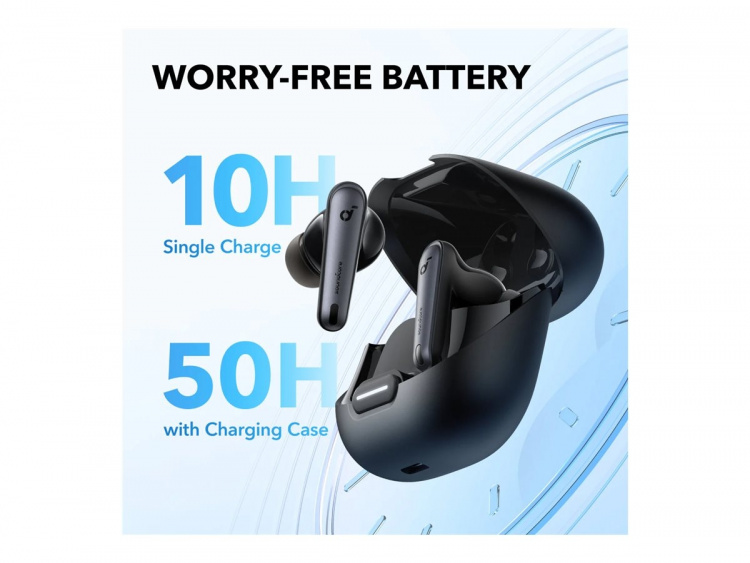 Anker Soundcore Liberty 4 NC Wireless True trådlösa hörlurar Svart Anker Soundcore Liberty 4 NC Wireless True trådlösa hörlurar Svart