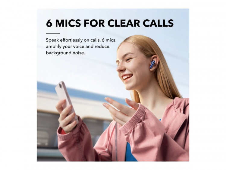 Anker Soundcore Liberty 4 NC Wireless True trådlösa hörlurar Blå