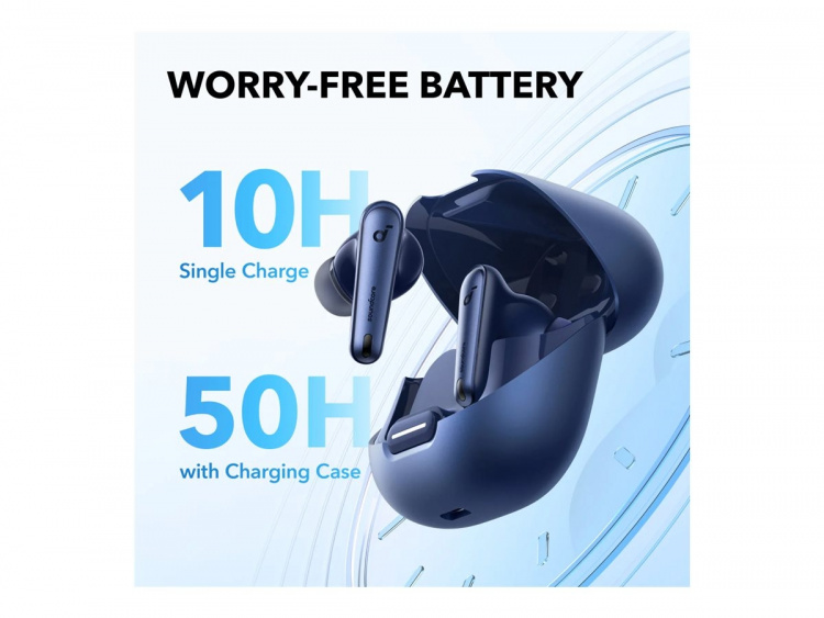 Anker Soundcore Liberty 4 NC Wireless True trådlösa hörlurar Blå