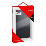 3SIXT Black Aramid Case - lämplig för Samsung Galaxy S10