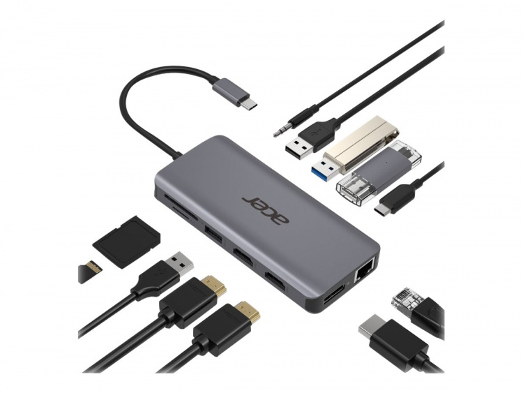 Acer 12-In-1 Type-C Adapter Dockingstation