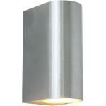 Llitt Mats II Väggarmatur 2xGU10-sockel IP44 Aluminium