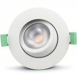Llitt Ellen Infälld downlight Dim-to-Warm 520lm IP65 1-pack Vit