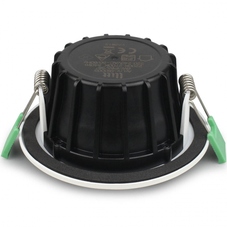 Llitt Ellen Infälld downlight Dim-to-Warm 520lm IP65 1-pack Vit