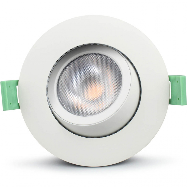 Llitt Ellen Infälld downlight Dim-to-Warm 520lm IP65 3-pack Vit