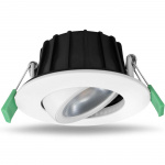 Llitt Ellen Infälld downlight Dim-to-Warm 520lm IP65 3-pack Vit