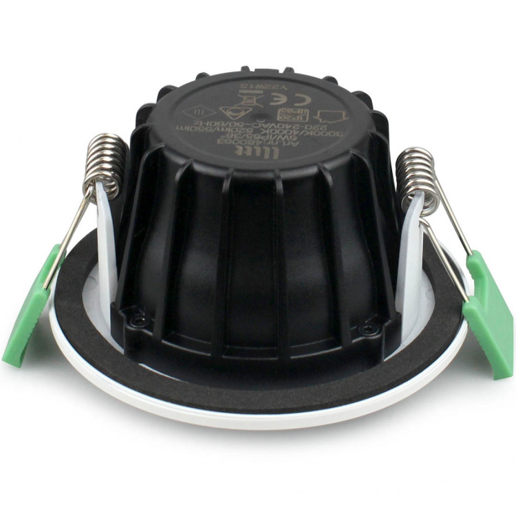 Llitt Sanna Dimbar Infälld downlight 3000K/4000K 520lm IP65 1-pack Vit