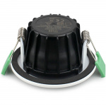 Llitt Sanna Dimbar Infälld downlight 3000K/4000K 520lm IP65 3-pack Vit