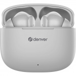Denver TWE-48GR True wireless Bluetooth hörlur med laddetui