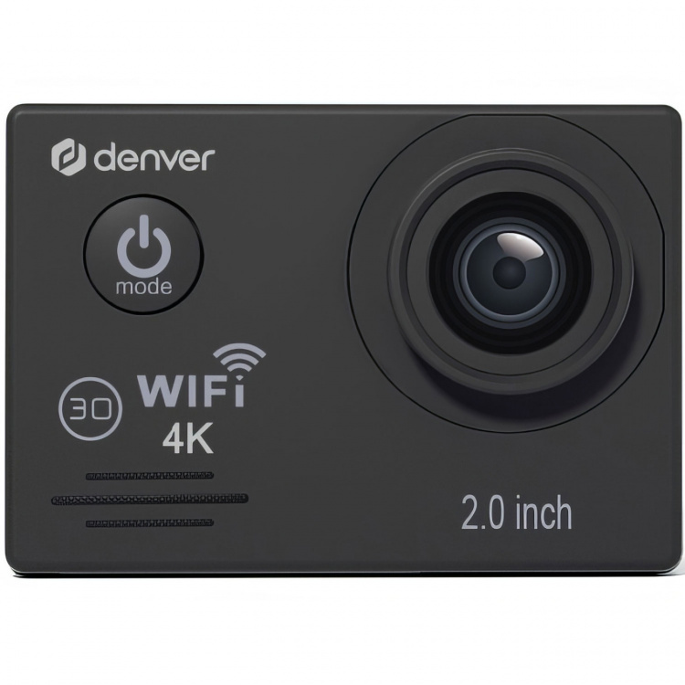 Denver ACK-8064 4K Action-kamera med Wi-Fi 8Mpixel 140° vid-vinkel Denver ACK-8064 4K Action-kamera med Wi-Fi 8Mpixel 140° vid-vinkel