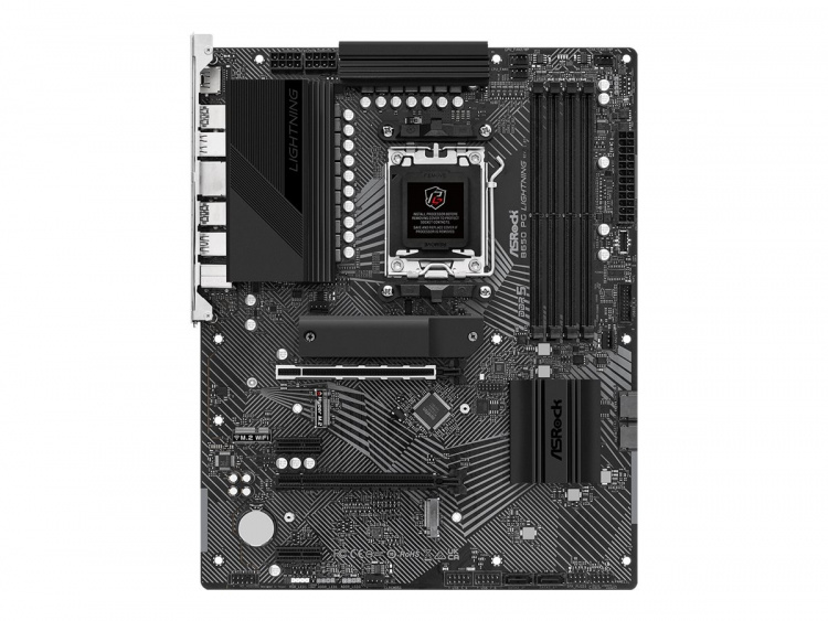 ASRock B650 PG Lightning Moderkort - AMD B650 - AMD AM5 socket - DDR5 RAM - ATX ASRock B650 PG Lightning Moderkort - AMD B650 - AMD AM5 socket - DDR5 RAM - ATX