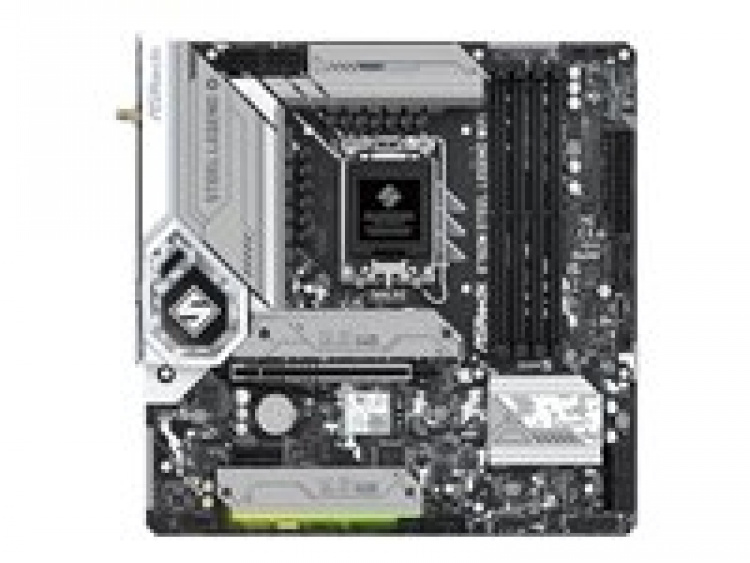 ASRock B760M Steel Legend WiFi Micro-ATX LGA1700 Intel B760 ASRock B760M Steel Legend WiFi Micro-ATX LGA1700 Intel B760