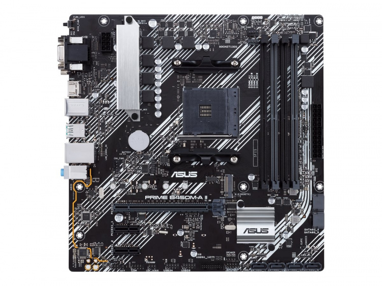 ASUS PRIME B450M-A II Micro-ATX AM4 AMD B450