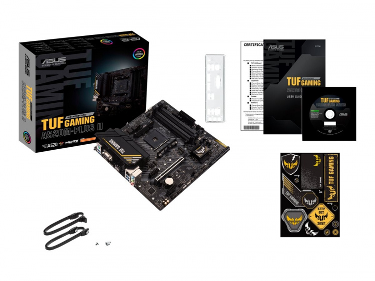 ASUS TUF GAMING A520M-PLUS II Micro-ATX AM4 AMD A520