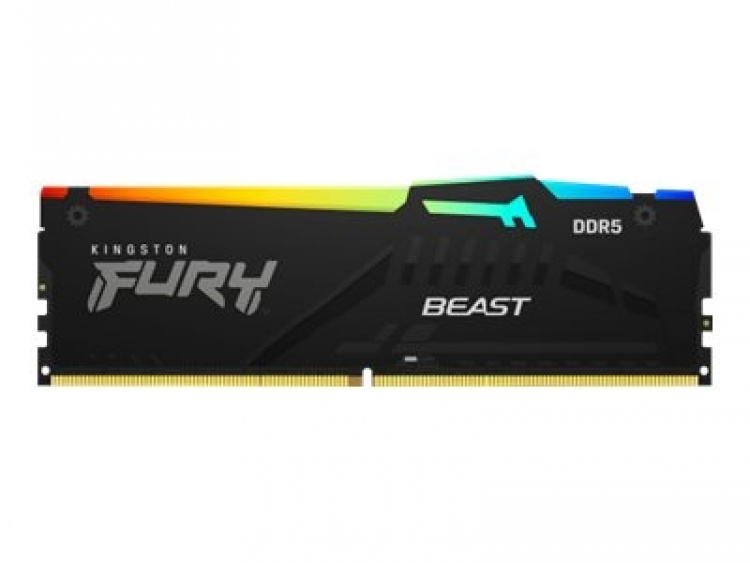 Kingston Fury Beast RGB KF556C36BBEAK2-32 32GB (16GB x2) DDR5 5600MT/s Non ECC DIMM