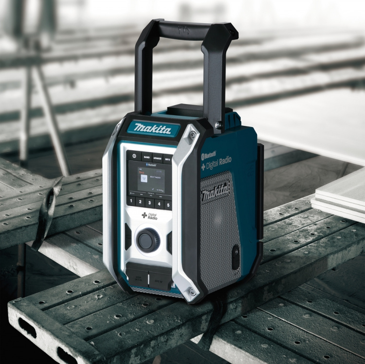 Makita DMR115 Sladdlös arbetsradio 18 V Makita DMR115 Sladdlös arbetsradio 18 V