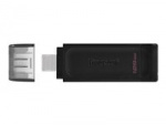 Kingston DataTraveler 70 128GB USB-C 3.2 Gen 1 Svart