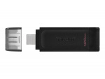 Kingston DataTraveler 70 128GB USB-C 3.2 Gen 1 Svart