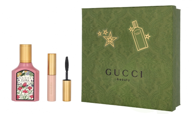 Gucci Flora Gorgeous Gardenia Giftset 33 ml Edp Spray 30ml/Mini Mascara 3ml