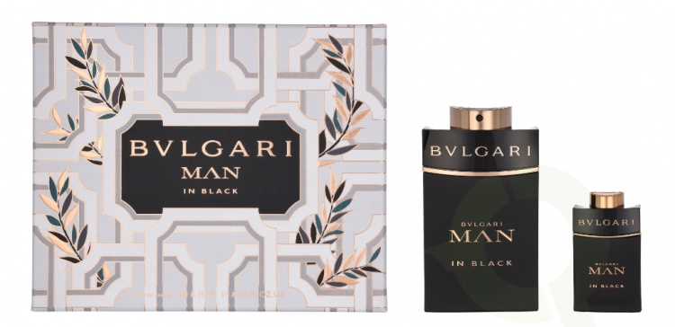 Bvlgari Man In Black Giftset 115 ml Edp Spray 100ml/Edp Spray 15ml