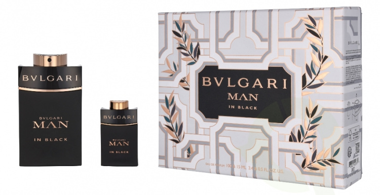 Bvlgari Man In Black Giftset 115 ml Edp Spray 100ml/Edp Spray 15ml