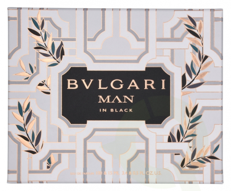 Bvlgari Man In Black Giftset 115 ml Edp Spray 100ml/Edp Spray 15ml