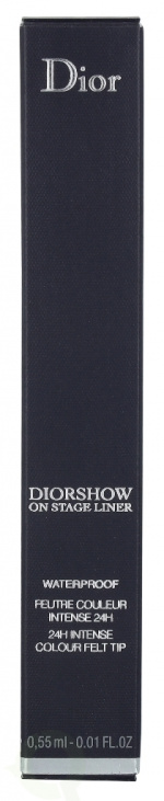 Dior Diorshow On Stage Liner 24H Wear Waterproof Eyeliner 0.55 ml #091 Matte Black