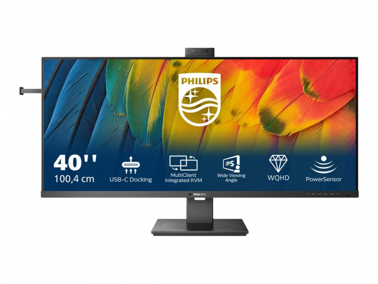 Philips 40B1U5601H 40 3440 x 1440 (UltraWide) HDMI DisplayPort USB-C 120 Hz dockningsbar bildskärm