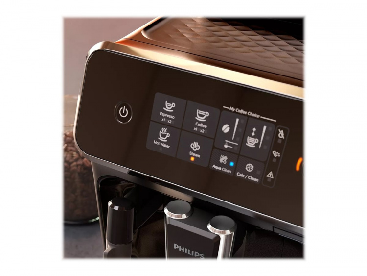 Philips Series 2200 EP2224 Automatic Coffee Machine Black/cashmere gray