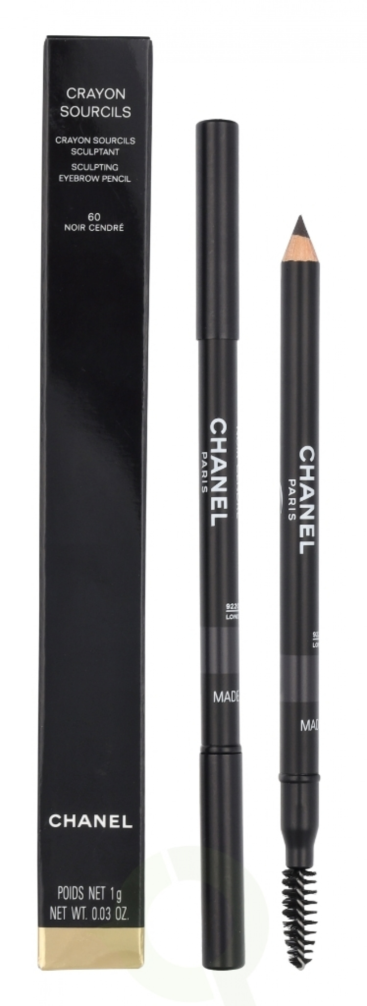 Chanel Crayon Sourcils Sculpting Eyebrow Pencil 1 g #60 Noir Cendre