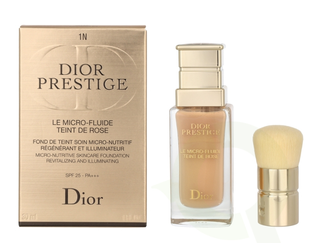 ファンデーション Dior Prestige Le Micro Fluid 1N 30ml DIOR Prestige Le Micro-Fluide Teint de Rose Foundation