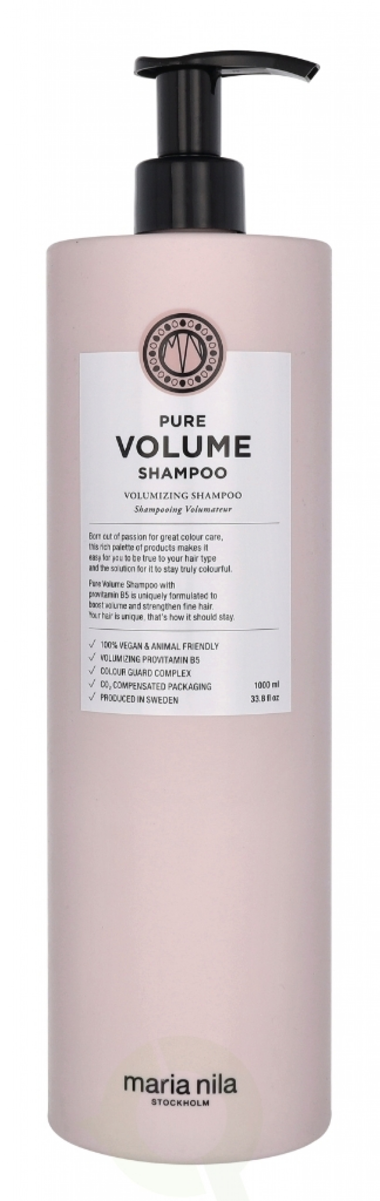 Maria Nila Pure Volume Shampoo 1000 ml Sulphate & Paraben Free
