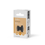 Nedis VGA Adapter | VGA Male | DVI-I 24+5-Pin Female | Nickel Plated | Straight | ABS / Metal | Black | Blister