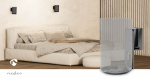 Nedis Speaker Mount | Compatible with: Sonos® Era100 | Wall | 3 kg | Swivel / Tilt | Tiltable | Rotatable | ABS / Metal | Black