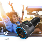 Nedis Car FM Transmitter | Fixed | Speakerphone | 1 