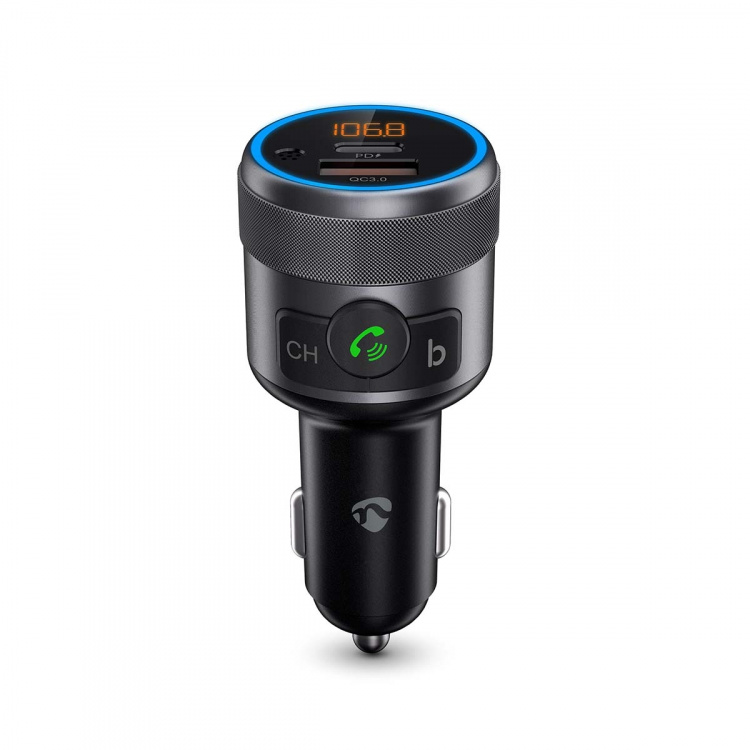 Nedis Car FM Transmitter | Fixed | Speakerphone | 1 